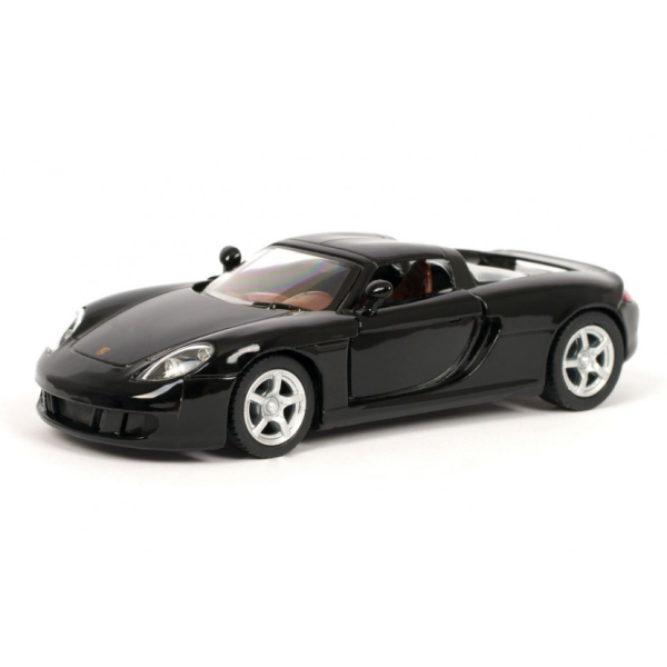 Колекційна машинка Porsche Carrera GT KT5081W інерційна  Black (KT5081W(Black))