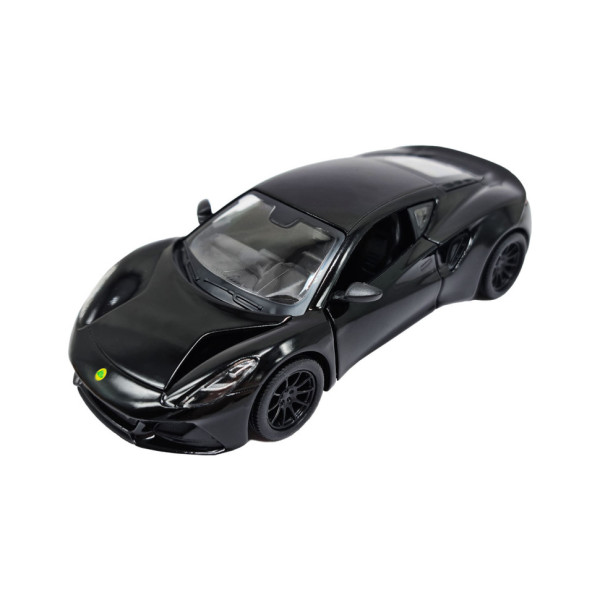 Інерційна машинка Lotus Emira Kinsmart KT5441W металева, 13 см Чорний (KT5441W(Black))