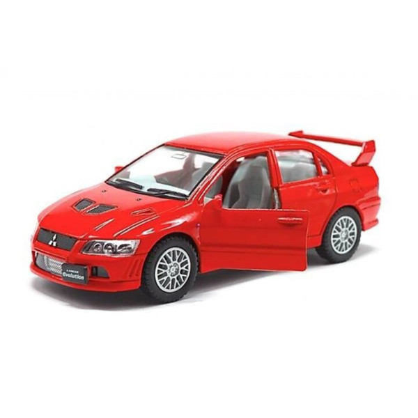 Колекційна машинка "Mitsubishi Evolution VII" KT5052W(Red) масштаб 1:42 (KT5052W(Red))