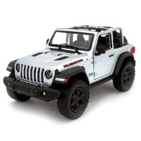 Коллекционная машинка "Jeep Wrangler" KT5412WH(Silver) масштаб 1:42(KT5412WH(Silver))