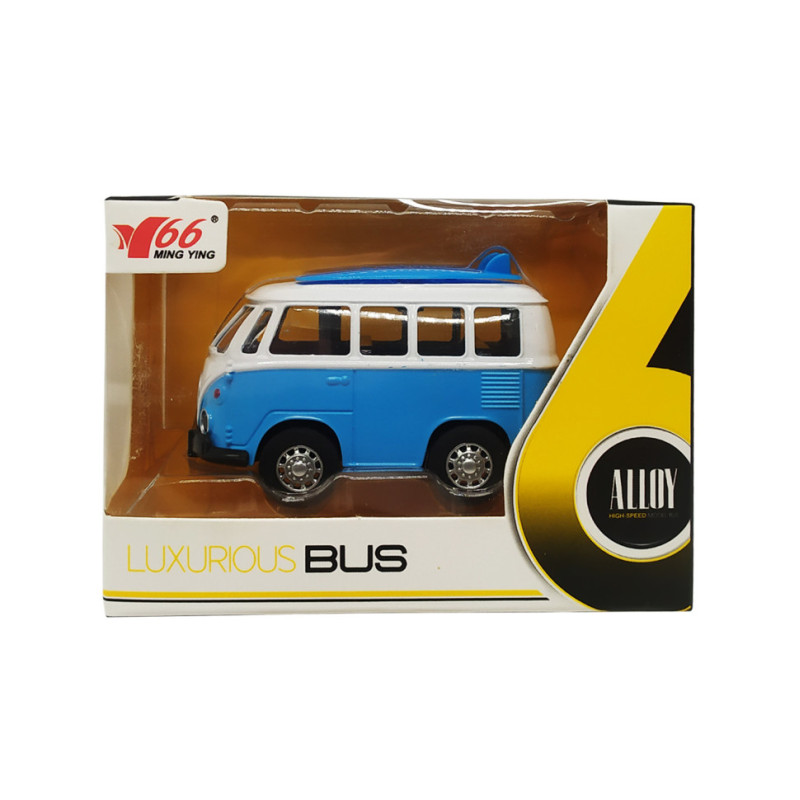 Дитячий металевий Автобус Bambi MY66-Q1215 інерційний