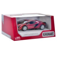 Інерційна машинка Lamborghini Sian FKP 37 Kinsmart KT5431W металева