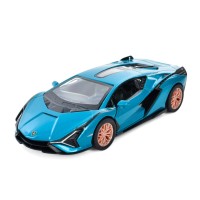 Інерційна машинка Lamborghini Sian FKP 37 Kinsmart KT5431W металева