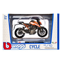 Дитяча модель Мотоцикла "KTM 250 Duke" Bburago 18-51030-4 масштаб 1:18 (18-51030-4)