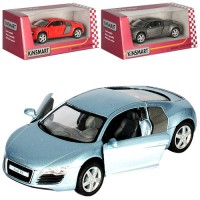 Детская коллекционная машинка Audi R8 KT5315W инерционная