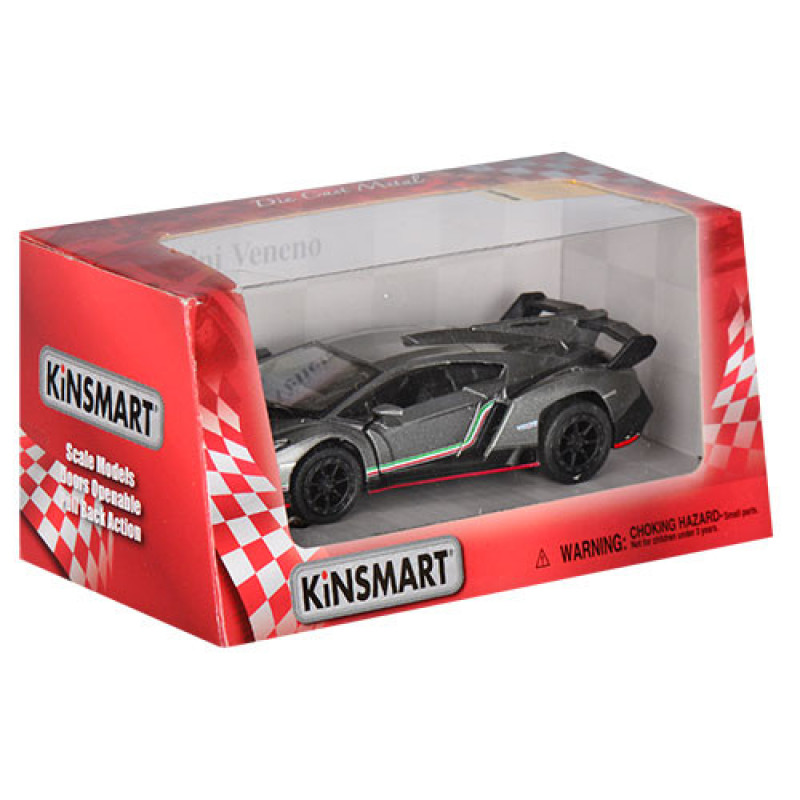 Дитяча колекційна машинка Lamborghini Veneno KT5367W інерційна
