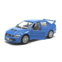 Колекційна машинка "Mitsubishi Evolution VII" KT5052W(Blue) масштаб 1:42 (KT5052W(Blue))