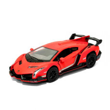 Колекційна іграшкова машинка MATTE LAMBORGHINI KT5370W інерційна  Red (KT5370W(Red))
