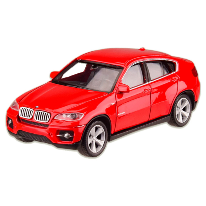Машина металлическая BMW X6 "WELLY" 44016CW масштаб 1:43