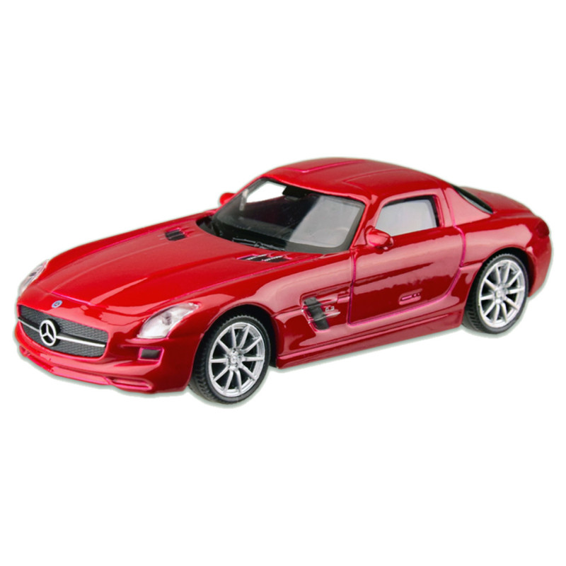 Машина металева MERCEDES-BENZ SLS AMG "WELLY" 44033CW масштаб 1:43