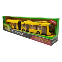 Троллейбус игрушечный 7991ABCD свет, звук