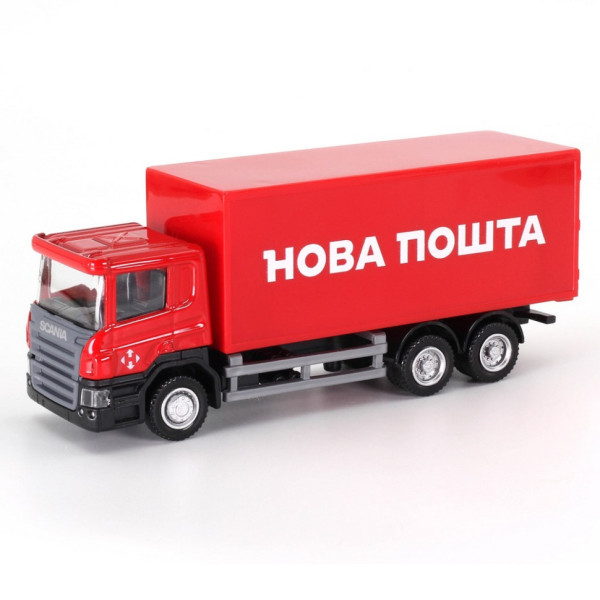 Автомодель дитяча Scania "Нова Пошта" TechnoDrive 250414U, масштаб 1:64 (250414U)