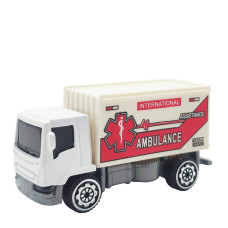 Машинка іграшкова Спецтехніка АвтоПром 7637 масштаб 1:64, металева  Ambluance (7637-8)
