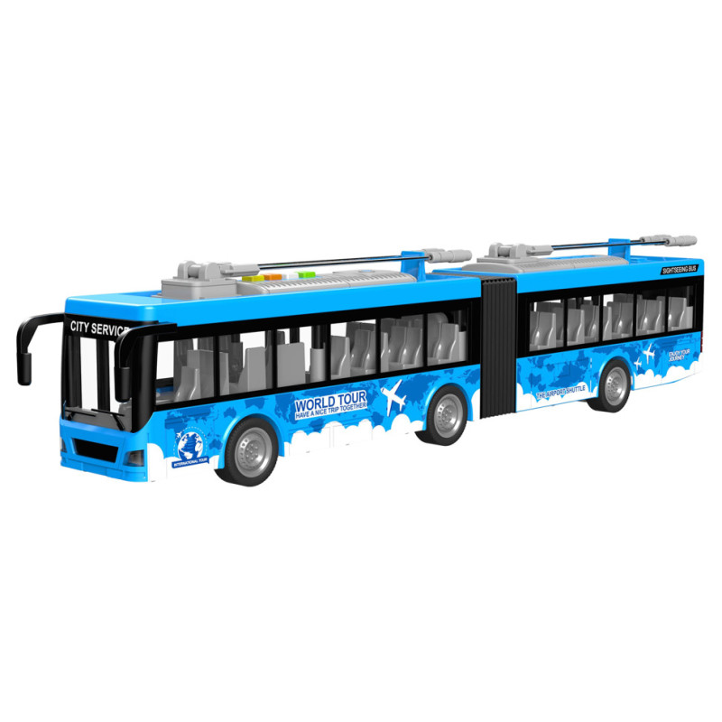 Детская игровая модель Троллейбус "АВТОПРОМ" 7951AB масштаб 1:16