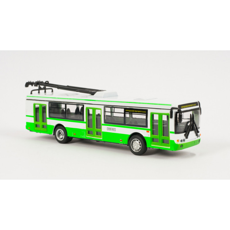Игрушечная модель троллейбуса "Автопарк" 6407A  инерционный
