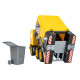 Игрушечный мусоровоз "Middle truck" 39492 с контейнером