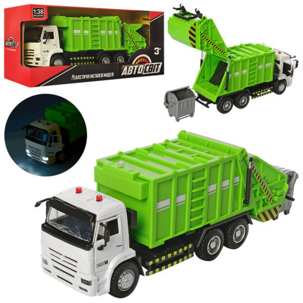 Іграшкова машинка Сміттєвоз AS-1932 інерційна