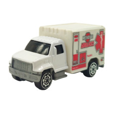Машинка іграшкова Спецтехніка АвтоПром 7637 масштаб 1:64, металева  Ambluance 5 (7637-10)