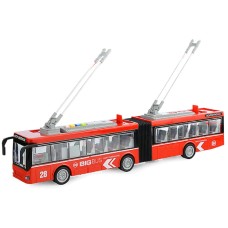 Детская игровая модель Троллейбус "АВТОПРОМ" 7951AB масштаб 1:16