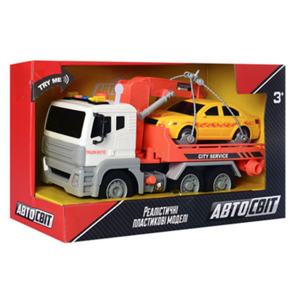 Игрушечная машинка Эвакуатор AS-2610 инерционная