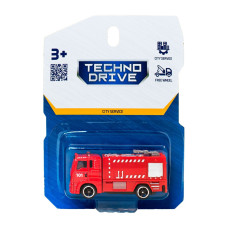 Автомодель дитяча Пожежна машина TechnoDrive 250241CG-1 масштаб 1:64 (250421CG-1)