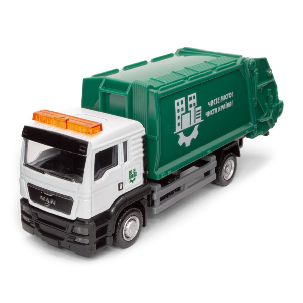 Ігровий набір "Сміттєвоз Мan" 250431U з аксесуарами, масштаб 1:64 (250431U)