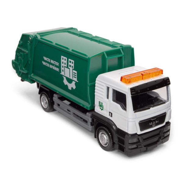 Ігровий набір "Сміттєвоз Мan" 250431U з аксесуарами, масштаб 1:64 (250431U)