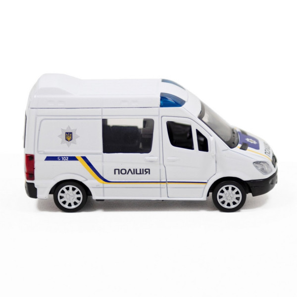Автомодель дитяча Поліція Mersedes-Benz Sprinter TechnoDrive 250294 інерційна (250294)