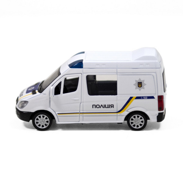 Автомодель дитяча Поліція Mersedes-Benz Sprinter TechnoDrive 250294 інерційна (250294)
