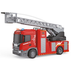 Автомодель дитяча Scania "Пожежна машина" TechnoDrive 6407KS, світло, звук (6407KS)