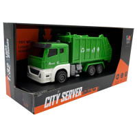 Дитяча іграшкова машинка "Муровоз" D-007AB(Green) світло і звук (D-007AB(Green))