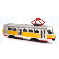 Моделька трамвая 9708-B со звуком и светом