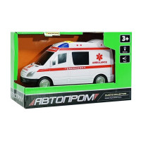 Дитяча автомодель "Швидка допомога" 7994, 17х7 см, звукові та світлові ефекти (7994)