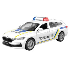 Дитяча автомодель "Skoda superb поліція" TechnoDrive 250947 масштаб 1:43 (250947)