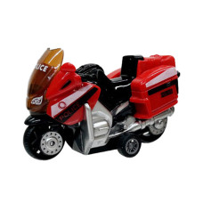 Мотоцикл дитячий "Police" AP7442 масштаб 1:64 з безпечних матеріалів Червоний (AP7442(Red))