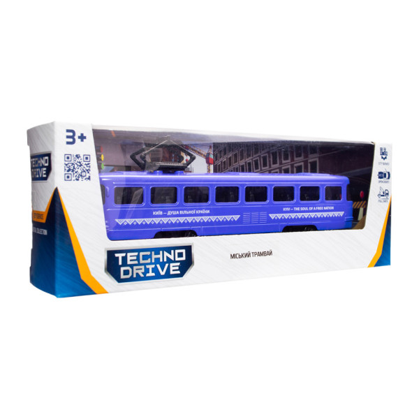 Модель дитяча "Міський трамвай Київ" KM250425 масштаб 1:43 (KM250425)