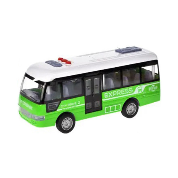 Детский инерционный автобус YM-9907F(Green) 19х6,5х8 см(YM-9907F(Green))