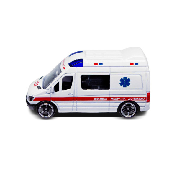 Автомодель дитяча Швидка допомога TechnoDrive 250421CG-3 масштаб 1:64 (250421CG-3)