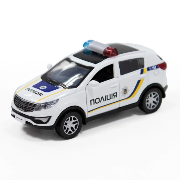 Автомодель дитяча KIA SPORTAGE R-ПОЛІЦІЯ TechnoDrive 250293 інерційна (250293)