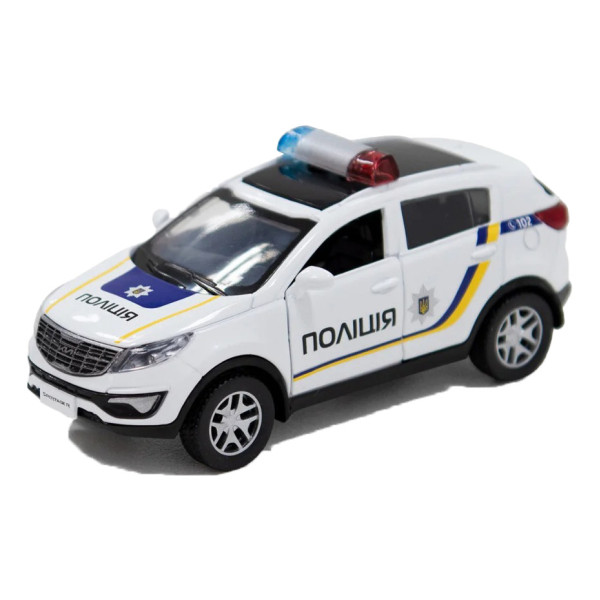 Автомодель дитяча KIA SPORTAGE R-ПОЛІЦІЯ TechnoDrive 250293 інерційна (250293)