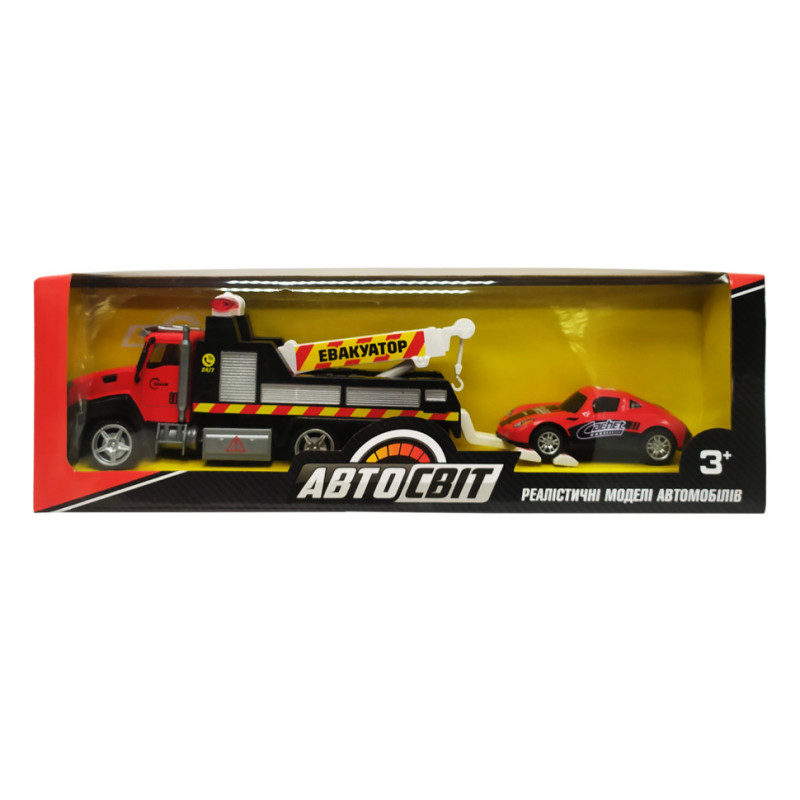 Дитяча машинка Евакуатор Limo Toy AS-2746 інерційний