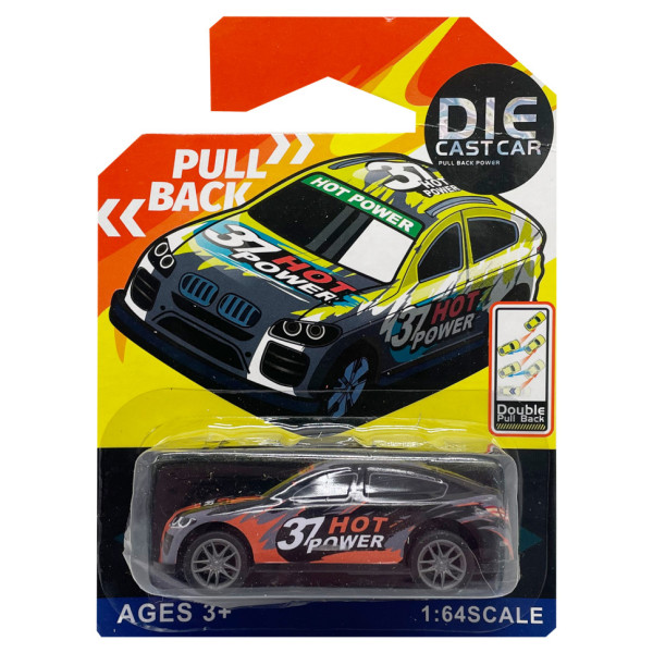 Машинка ігрова металева "Hot Power" CS101-1 масштаб 1:64 (CS101-1)