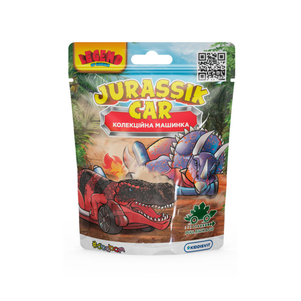Колекційна машинка Jurassik Car #sbabam 13/CN23 інерційна (13/CN23)