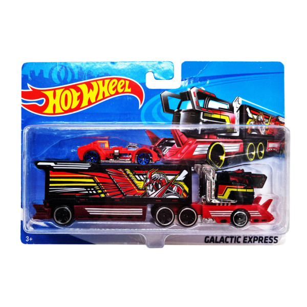 Дитячий ігровий набір машинок T-K937-1(Red-2) із трейлером (T-K937-1(Red-2))