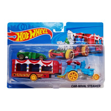 Дитячий ігровий набір машинок T-P771-1(Green) з трейлером (T-P771-1(Green))