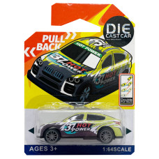 Машинка ігрова металева "Hot Power" CS101-12 масштаб 1:64 (CS101-12)
