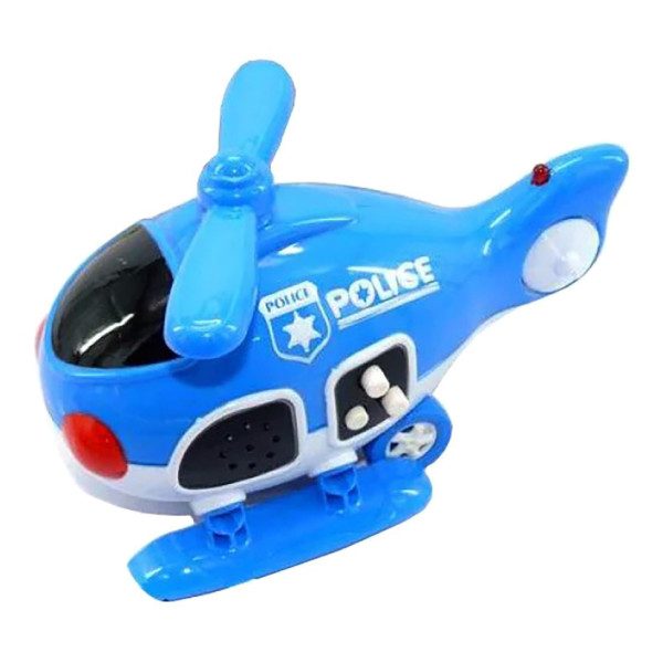 Музичний вертоліт Bambi 777-43B/C у коробці Блакитний (777-43C(Blue))