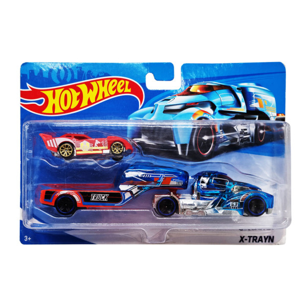 Дитячий ігровий набір машинок T-K937-1(Red-1) з трейлером (T-K937-1(Red-1))