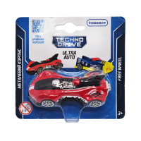 Ігрова міні-машинка Ultra Auto TechnoDrive 250321W-3 металевий корпус (250321W-3)