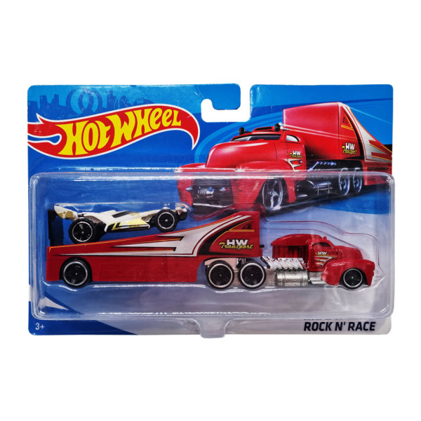 Дитячий ігровий набір машинок T-H708-1(White) з трейлером (T-H708-1(White))